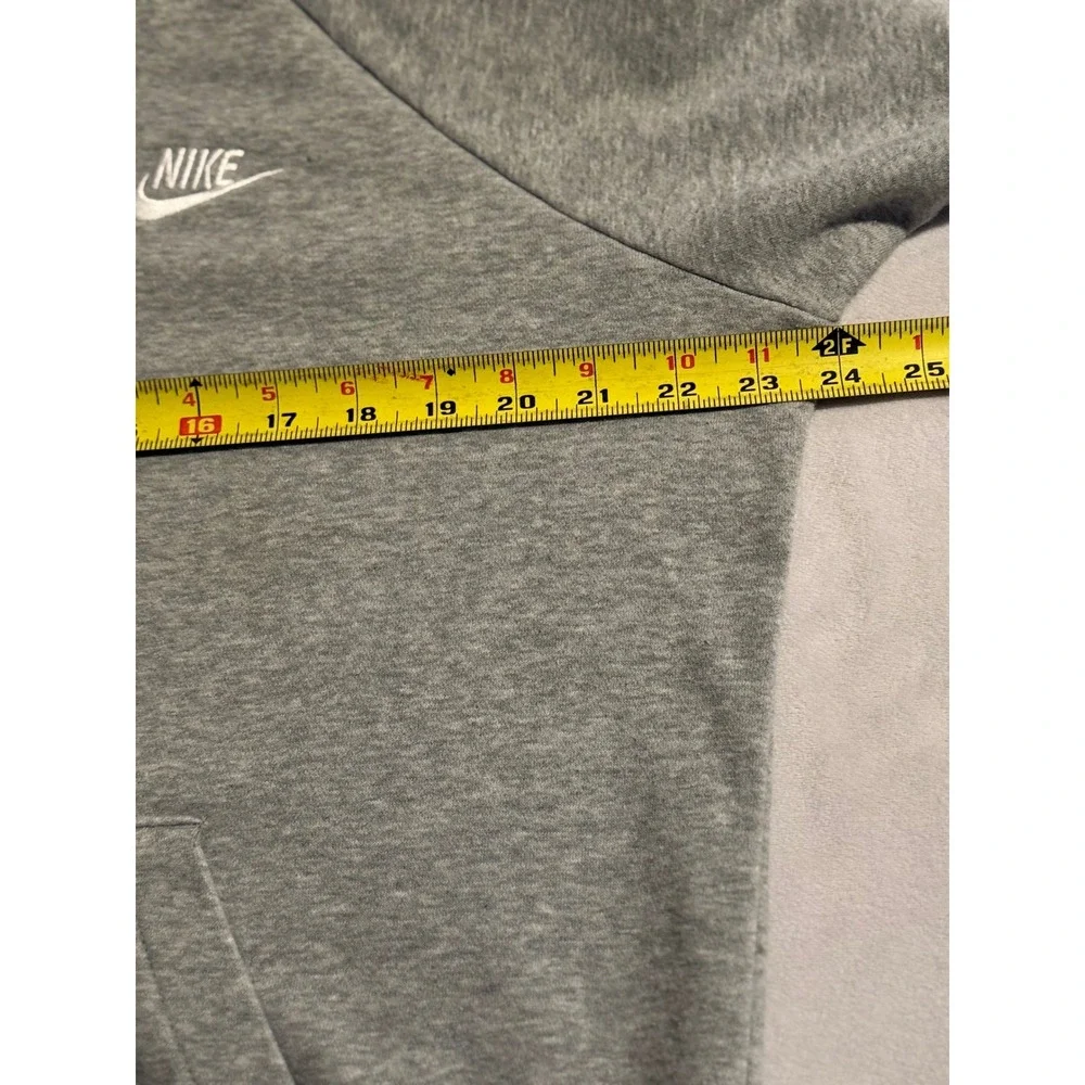 Nike Mens Sportswear Essential Hoodie Grey Fleece Pullover Medium